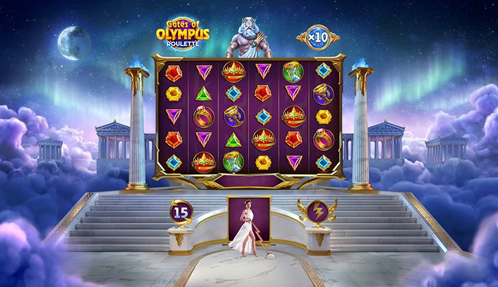 Oplev Gates of Olympus - En Magisk Rejse til Spiluniverset
